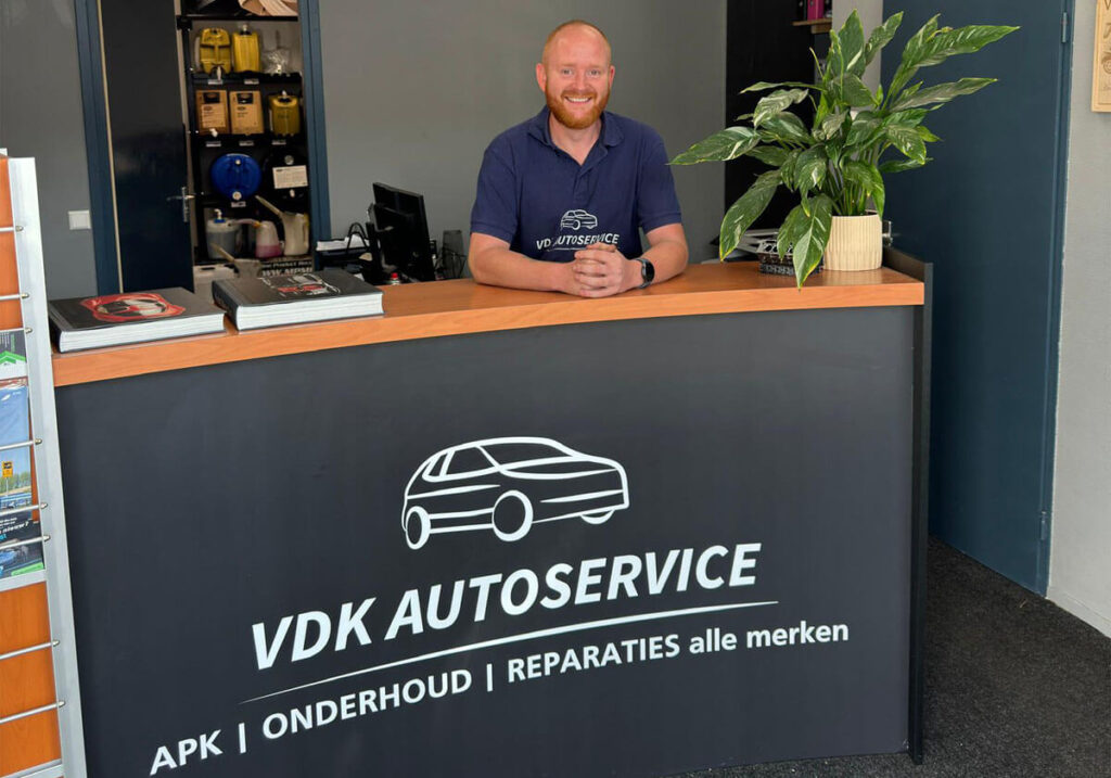 Welkom bij de balie van VDK Autoservice